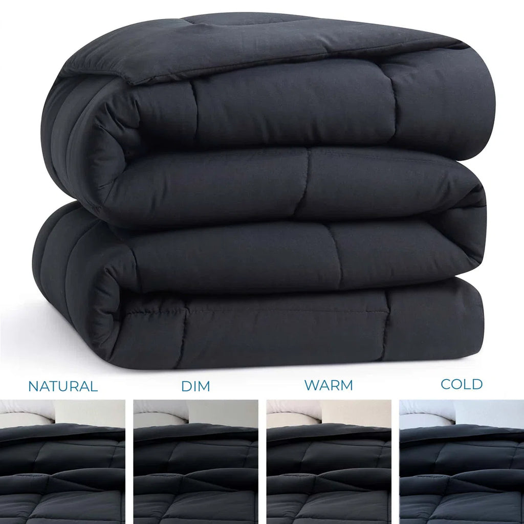 All Season Solid Down Alternative Comforter
