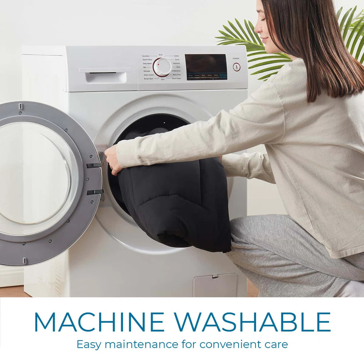 All Season Solid Down Alternative Comforter